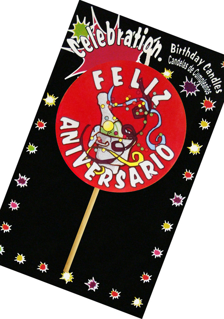 7443001882764 Celebration Birthday Pick "Feliz Aniversario"