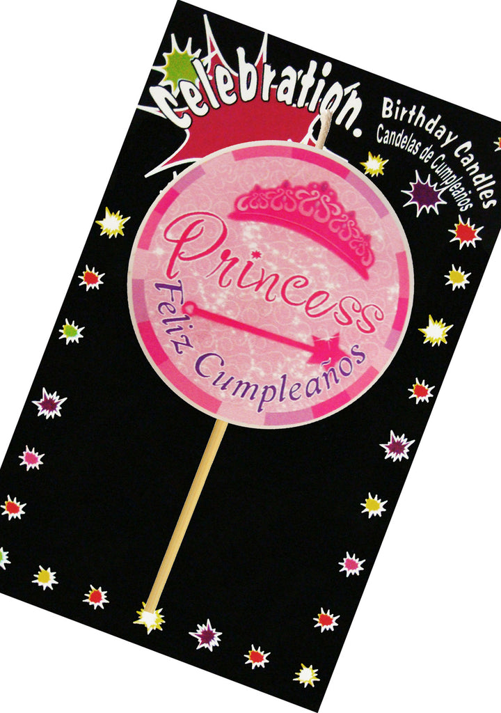 7443001882733 Celebration Birthday Pick "Logo Princesa"